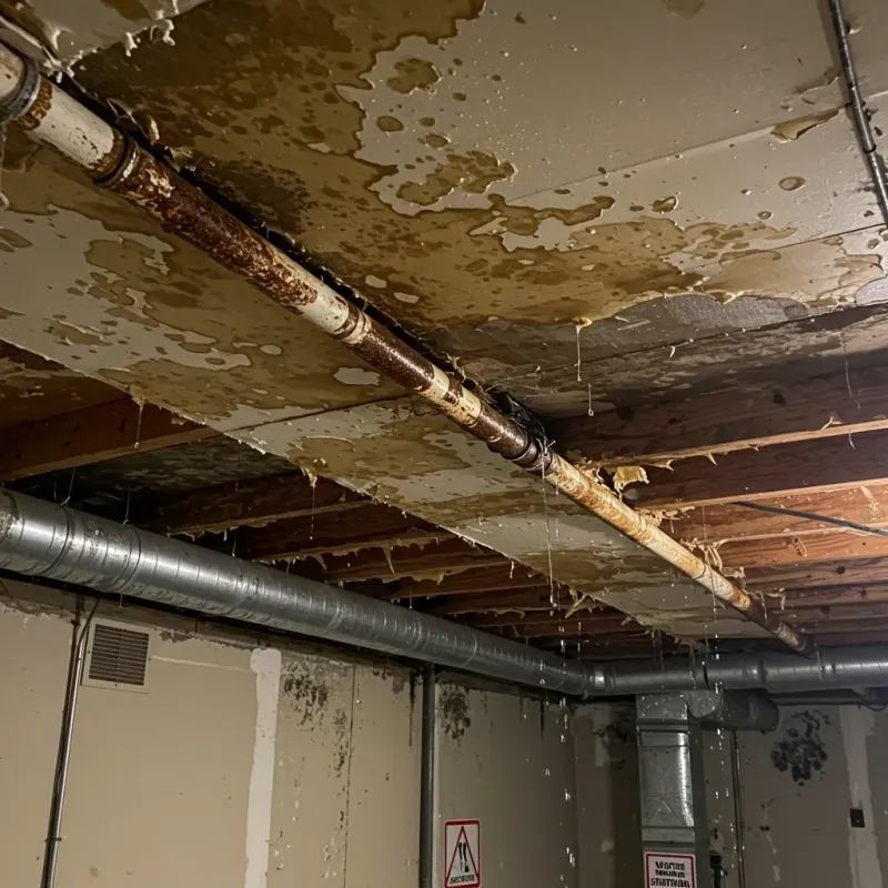 Ceiling Water Damage Repair in Redwood, TX