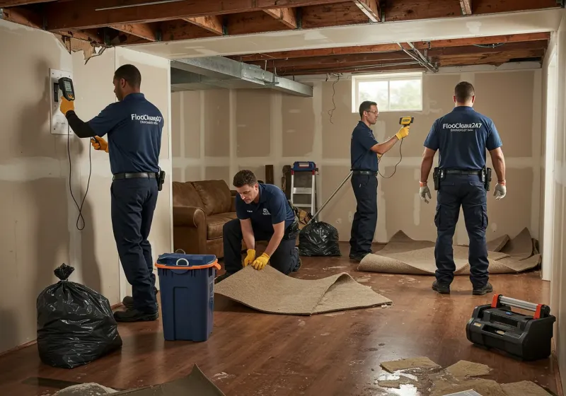 Flood DamageMaterial Assessment and Debris Removal process in Redwood, TX