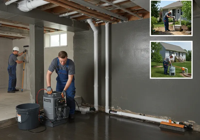 Basement Waterproofing and Flood Prevention process in Redwood, TX